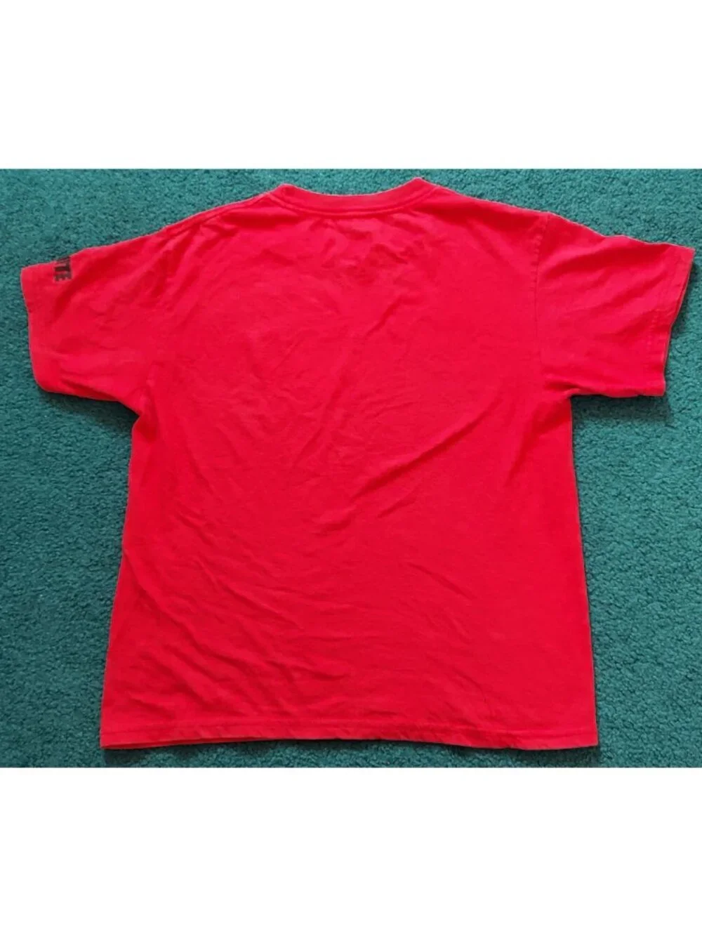 Fortnite Character Dancing Graphic Red Youth T-Shirt Size Large (14/16)